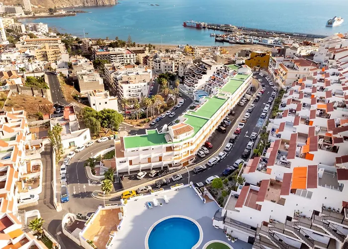 Sea View, 5min Beach, Wifi, Pool, Center, Dolphin Excursions, Kids Friendly Appartamento Los Cristianos (Tenerife)